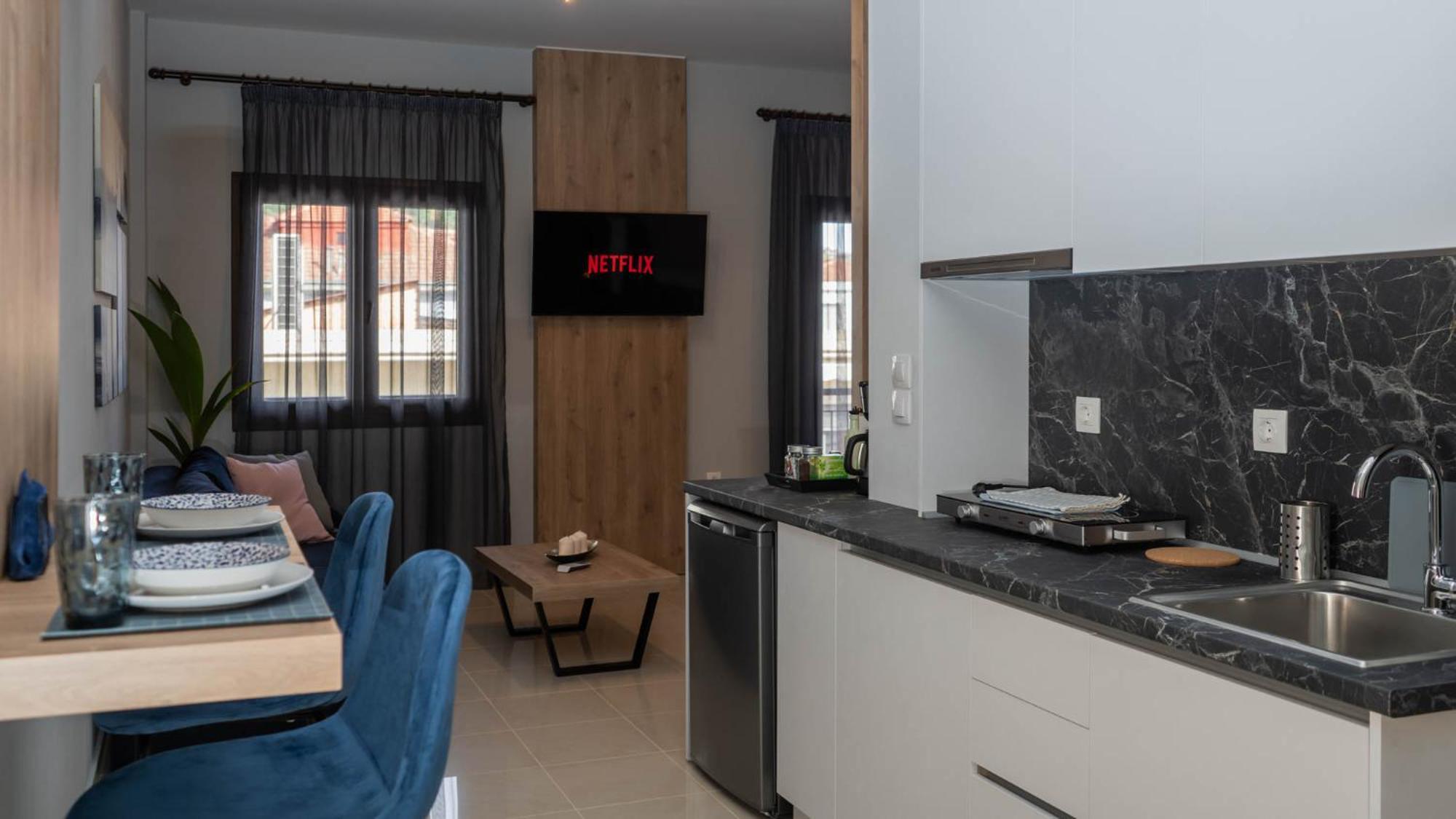 Oriente Suite Apartment Kalambáka Kültér fotó
